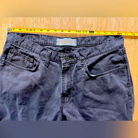 Wrangler Jeans Co. Men’s Denim Jeans Relaxed Straight Brown TAG 34x34 - Picture 3 of 7